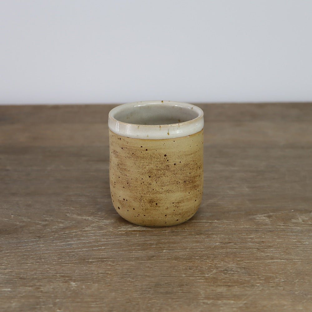 Keramik Becher ohne Henkel Handmade - BE 11005 - 1 - Becher