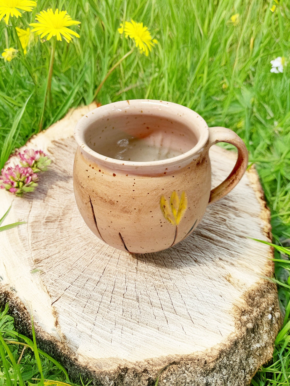 Motiv - Tassen aus Keramik Handgedreht -  - bauchige Tasse